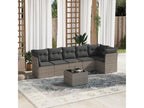 Gray Woven Resin Wicker Outdoor Furniture Set - dlz1766568798835