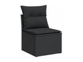 Black Woven Resin Wicker Outdoor Furniture Set - dlz1766568774685