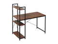 Brown Metal Bookcase