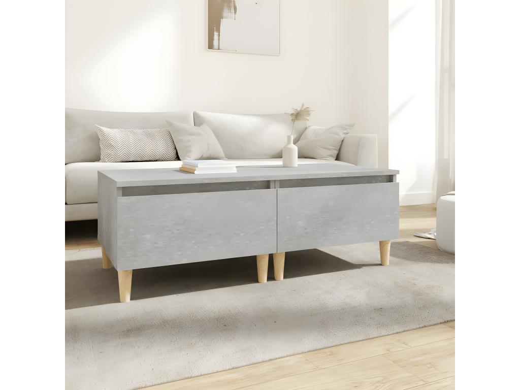 Gray Engineered Wood Home Furniture, 50 x 46 x 35 cm