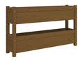 Brown Solid Wood Home Furniture, 112 x 25 x 66 cm
