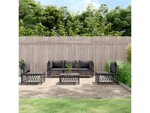 Anthracite Outdoor Furniture Set
