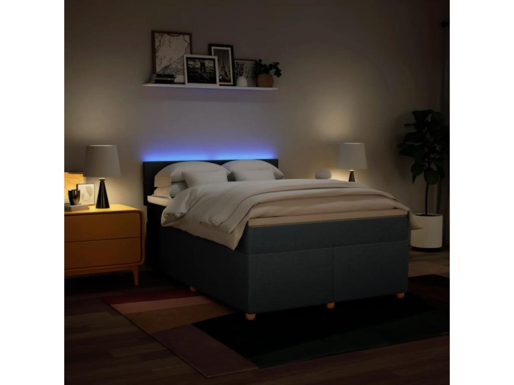 Blue Fabric Mattress, 140 x 200 cm