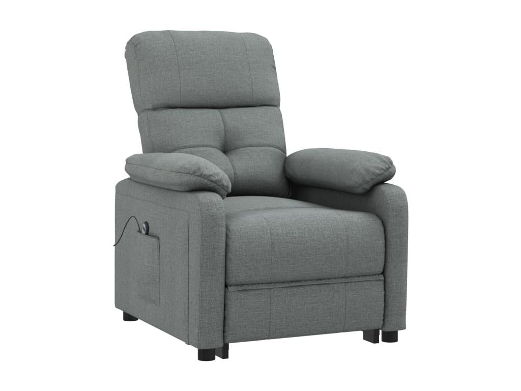 Gray Fabric Accent Chair - dlz1766569490466