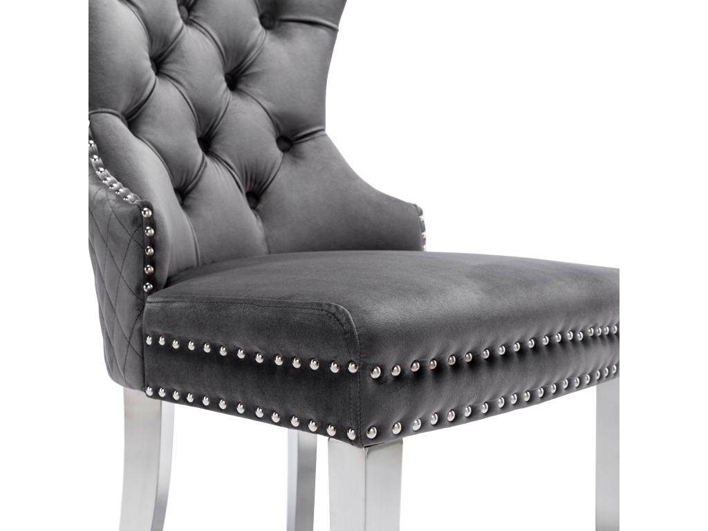Gray Velvet Home Furniture - dlz1766568785305