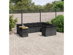 Black Woven Resin Wicker Outdoor Furniture Set - dlz1766569333294