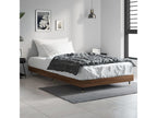 Brown Engineered Wood Bed Frame, 90 x 200 cm