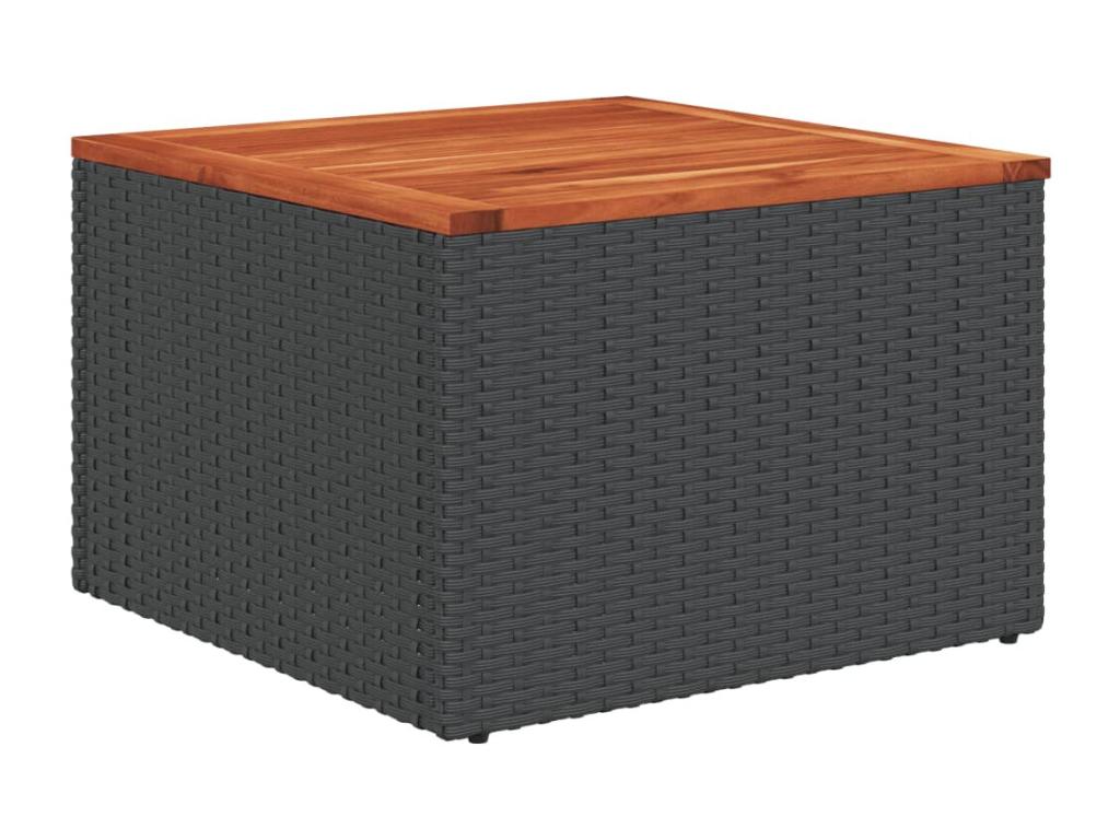 Black Woven Resin Wicker Outdoor Furniture Set - dlz1766569407306