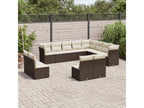 Brown Woven Resin Wicker Outdoor Furniture Set - dlz1766569464830