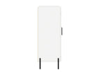 White Engineered Wood Sideboard, 69.5 x 34 x 90 cm