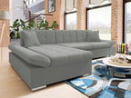 Gray Sofa, 278 x 161 x 76 cm