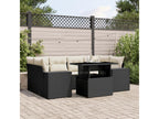 Black Woven Resin Wicker Outdoor Furniture Set - dlz1766569243399