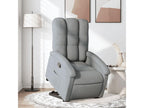 Gray Fabric Accent Chair