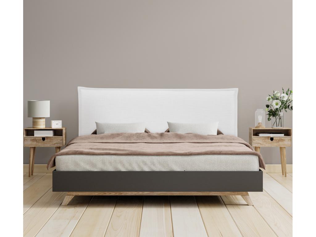 White Bed, 135 x 50 cm