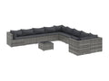 Gray Woven Resin Wicker Outdoor Furniture Set - dlz1766568794329