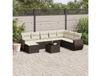 Brown Woven Resin Wicker Outdoor Furniture Set - dlz1766569302464