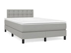Gray Fabric Mattress, 120 x 190 cm