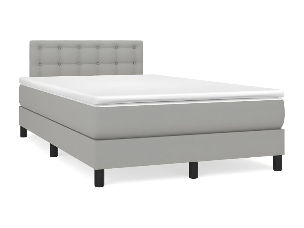 Gray Fabric Mattress, 120 x 190 cm
