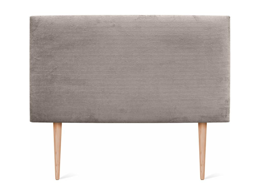 Brown Velvet Bed, 105 x 115 cm