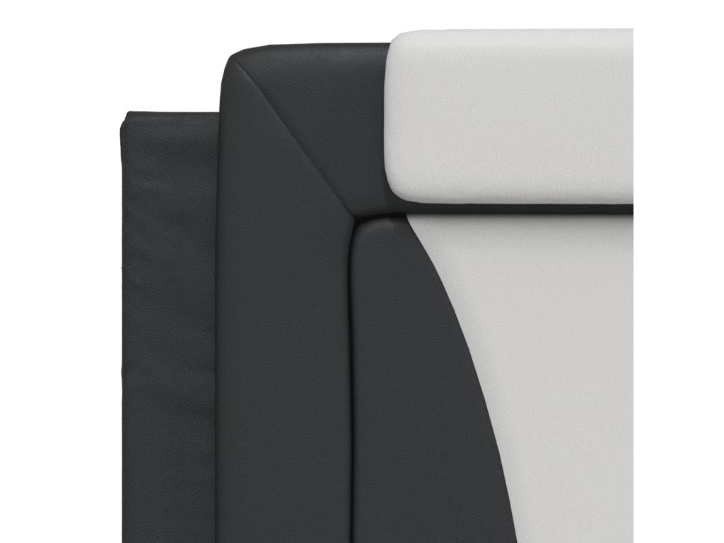 Black Faux Leather Mattress, 180 x 200 cm