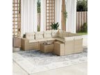 Beige Woven Resin Wicker Outdoor Furniture Set - dlz1766568779295