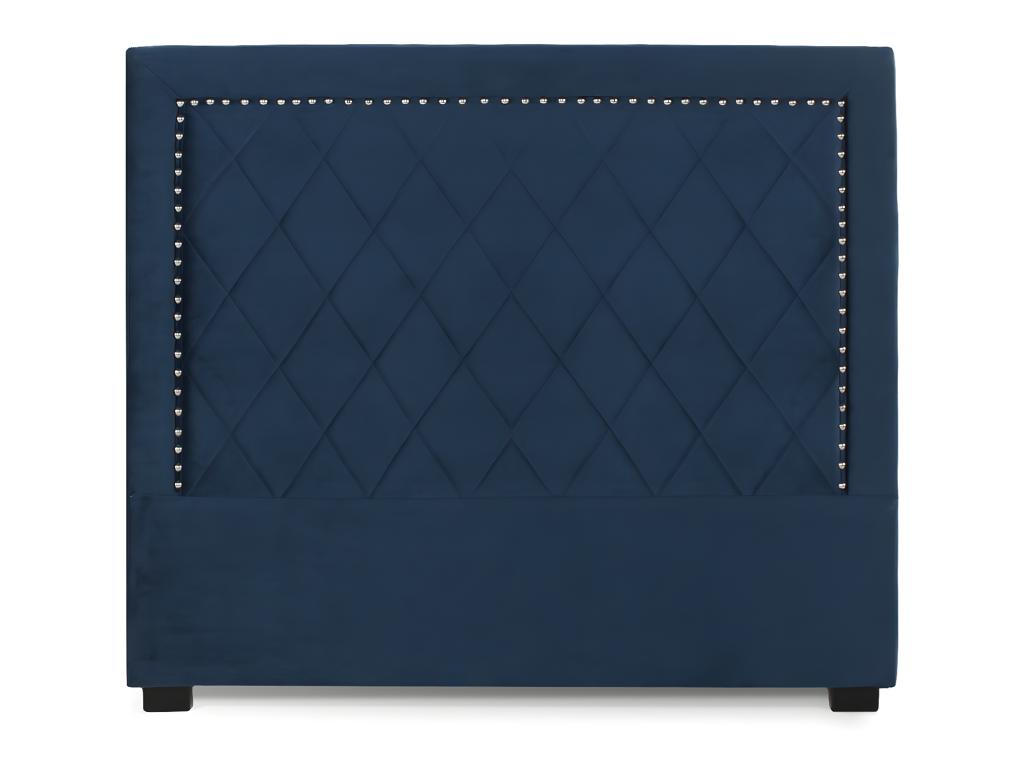 Blue Velvet Bed - dlz1766569238974