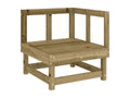 Brown Pine Wood Outdoor Furniture Set - dlz1766569514534