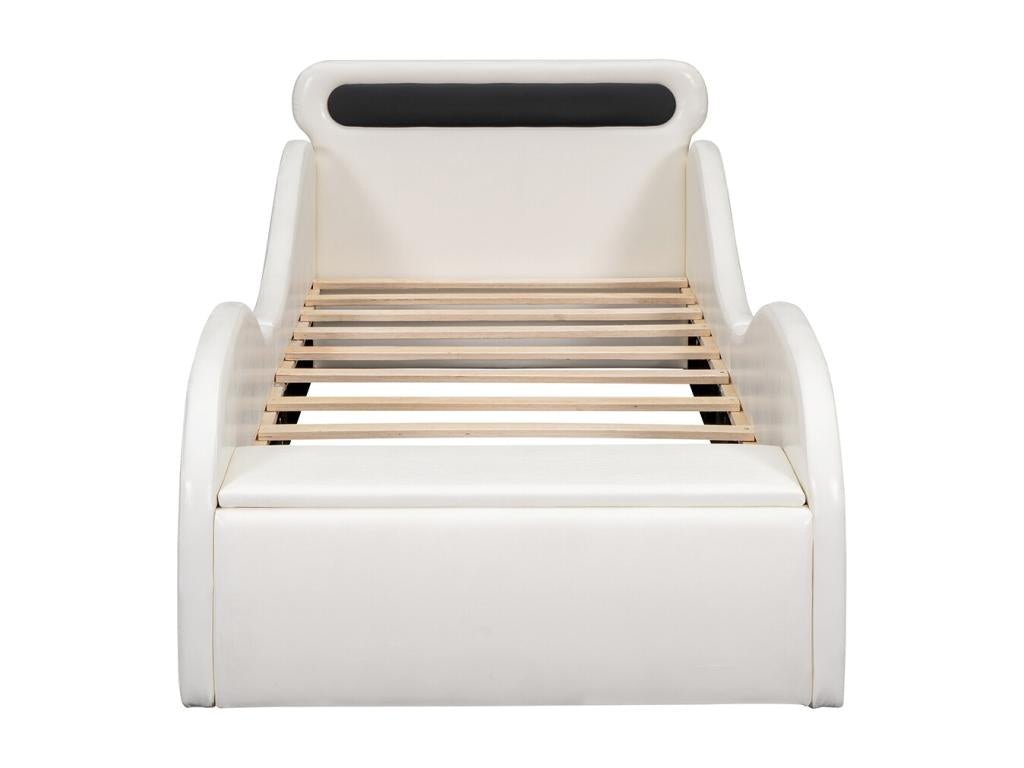 White Bed, 90 x 200 cm - dlz1766569473920