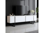 White Metal TV Stand
