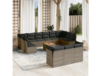 Gray Woven Resin Wicker Outdoor Furniture Set - dlz1766569544046