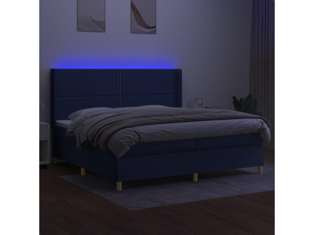 Blue Fabric Mattress, 200 x 200 cm