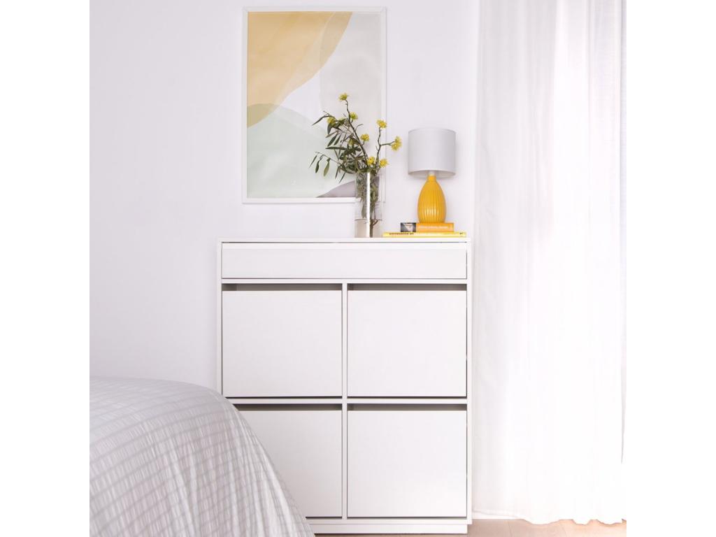 White Wardrobe, 88 x 103 cm