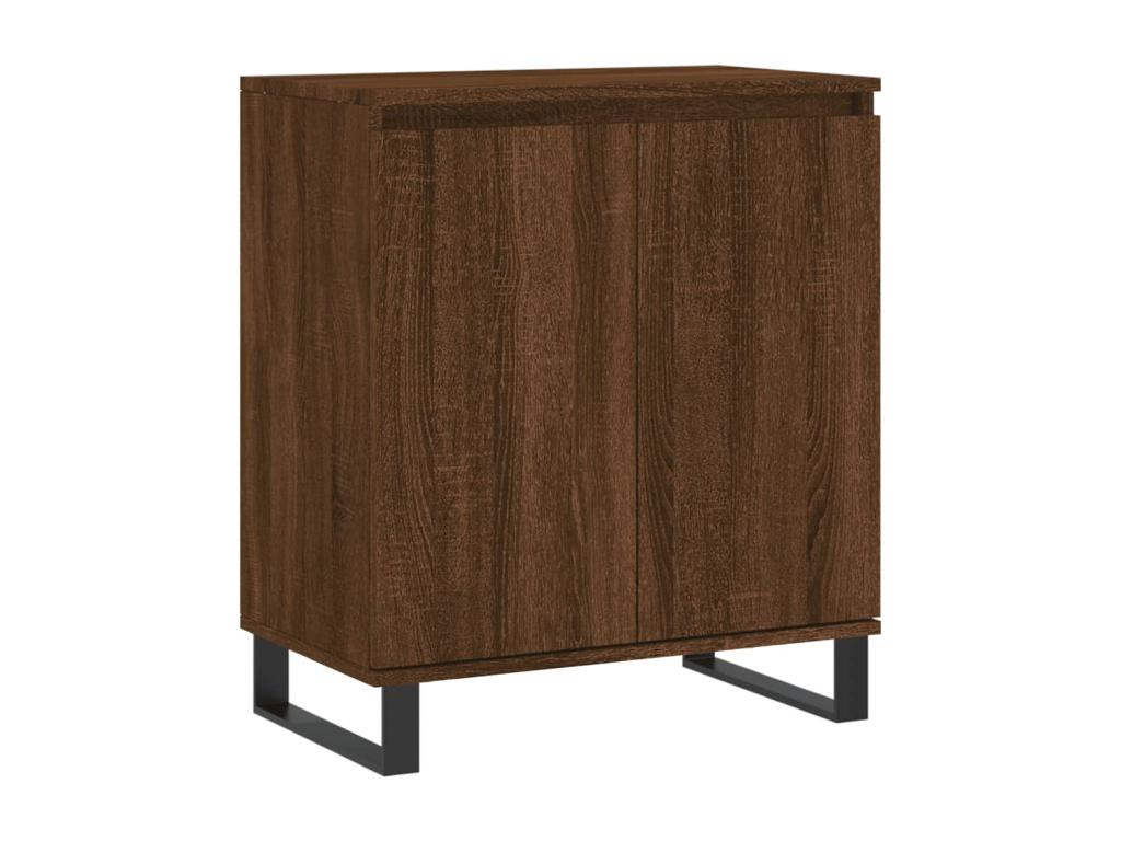 Brown Engineered Wood Sideboard, 60 x 35 x 70 cm