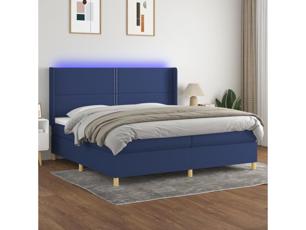 Blue Fabric Mattress, 200 x 200 cm