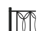 Black Metal Bed Frame, 193 x 203 cm - dlz1766569376808