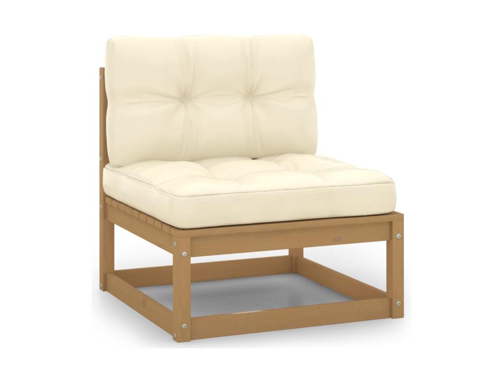 Natural Pine Wood Outdoor Furniture Set