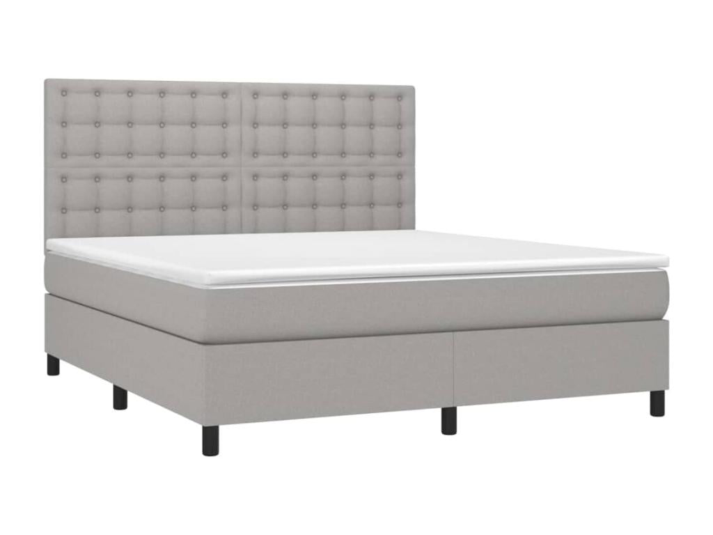 Gray Fabric Mattress, 160 x 200 cm