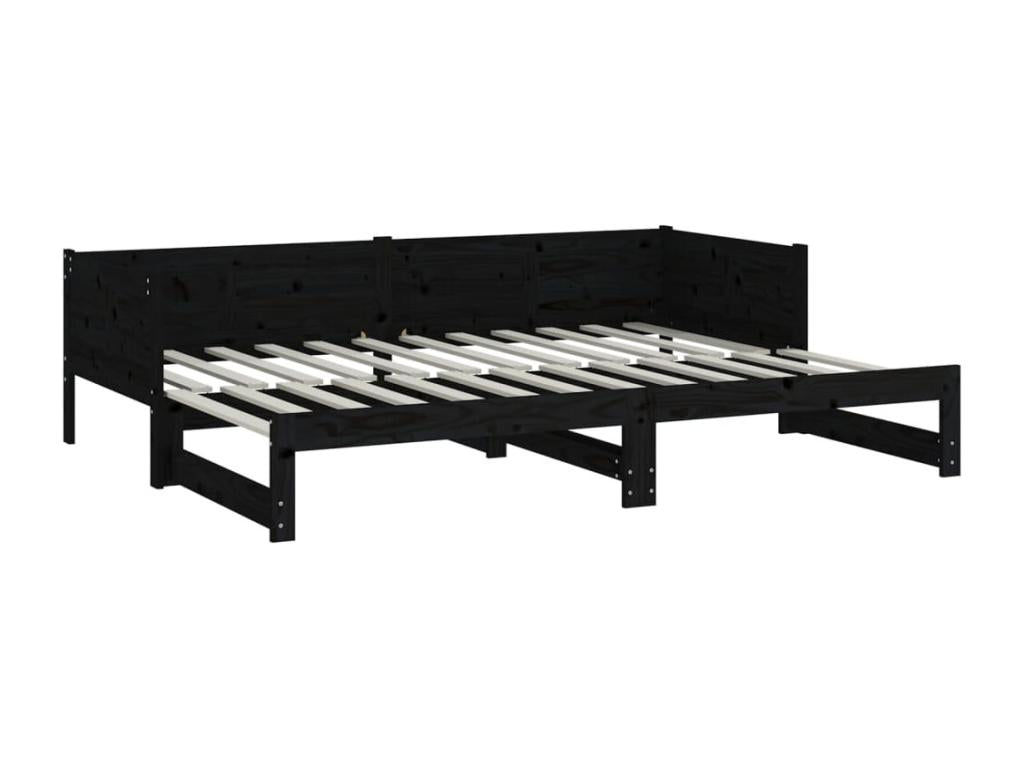 Black Mattress, 2 x 90 x 200 cm