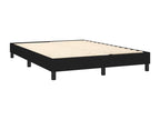 Black Fabric Mattress, 140 x 200 cm