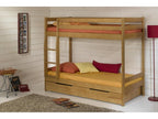 Natural Solid Wood Bed