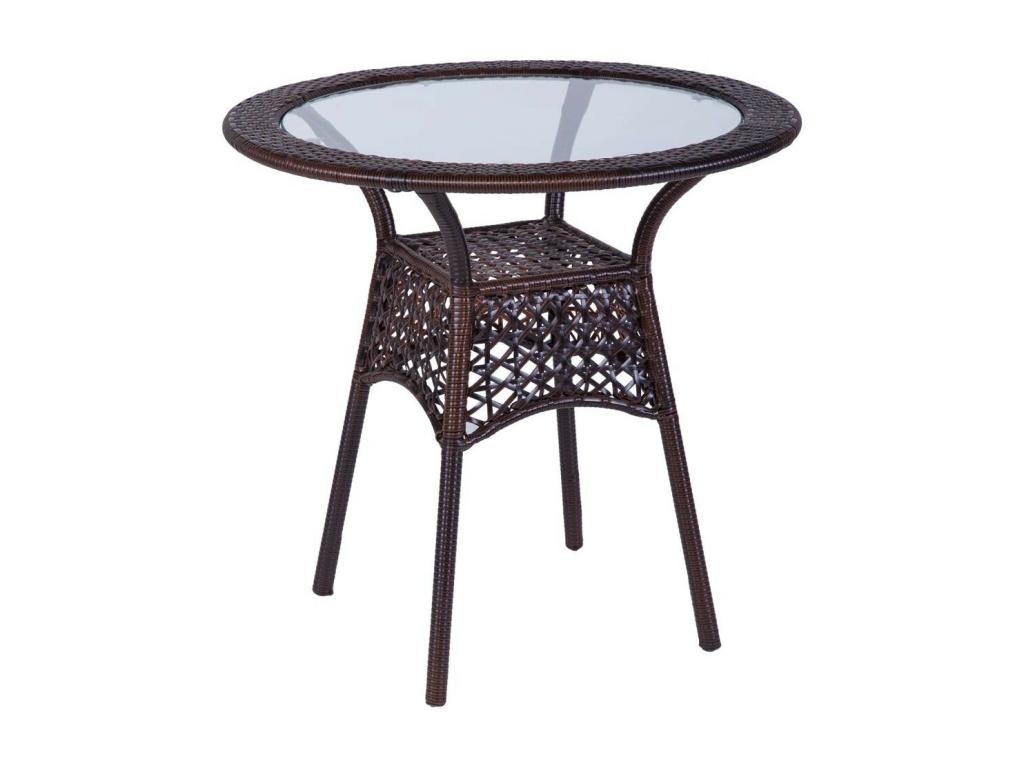Brown Metal Table