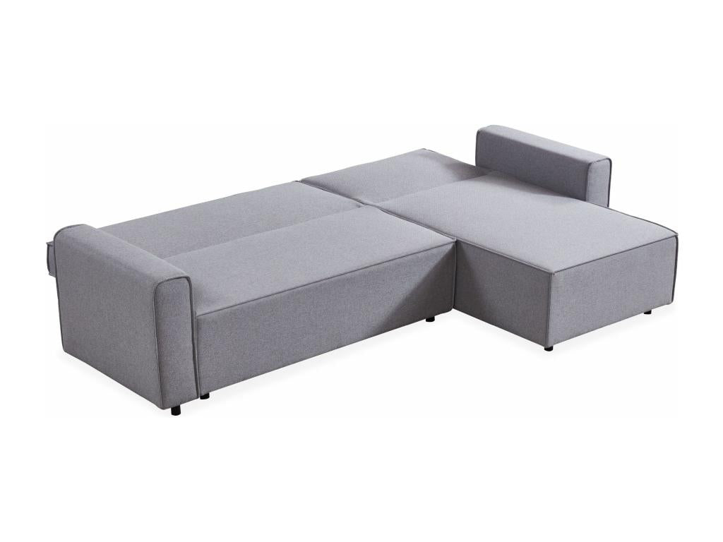 Gray Fabric Sofa Bed