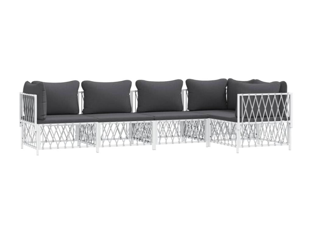 Gray Outdoor Furniture Set, 72 x 72 x 66 cm