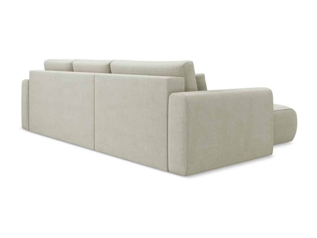 Beige Fabric Sofa Bed