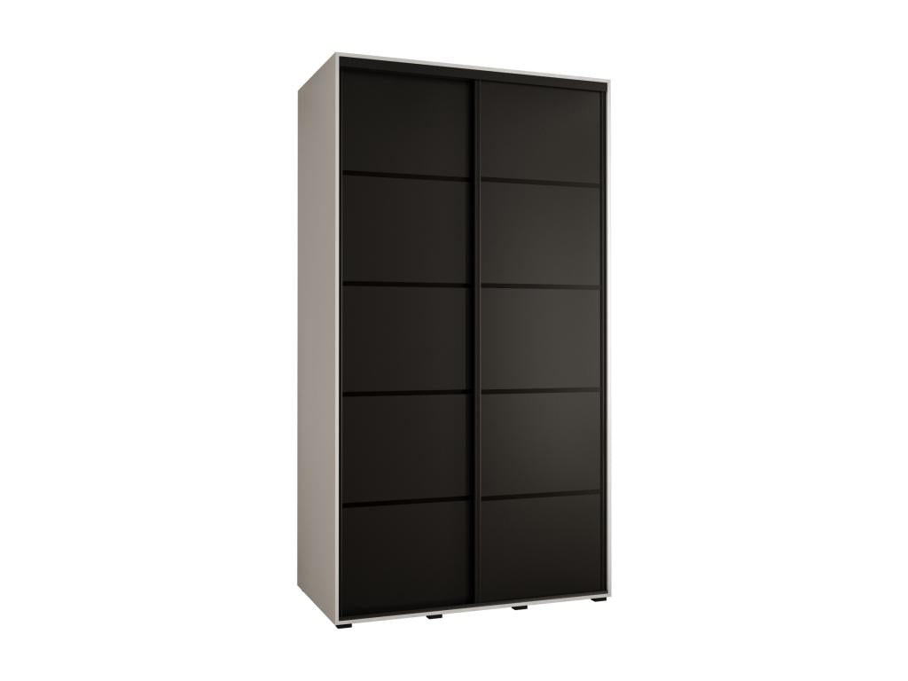 Black Wardrobe, 140 x 60 x 235.2 cm