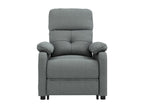 Gray Fabric Accent Chair - dlz1766569490466