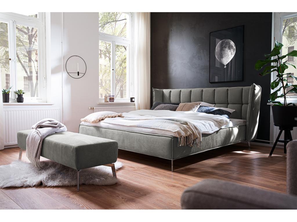 Anthracite Fabric Bed