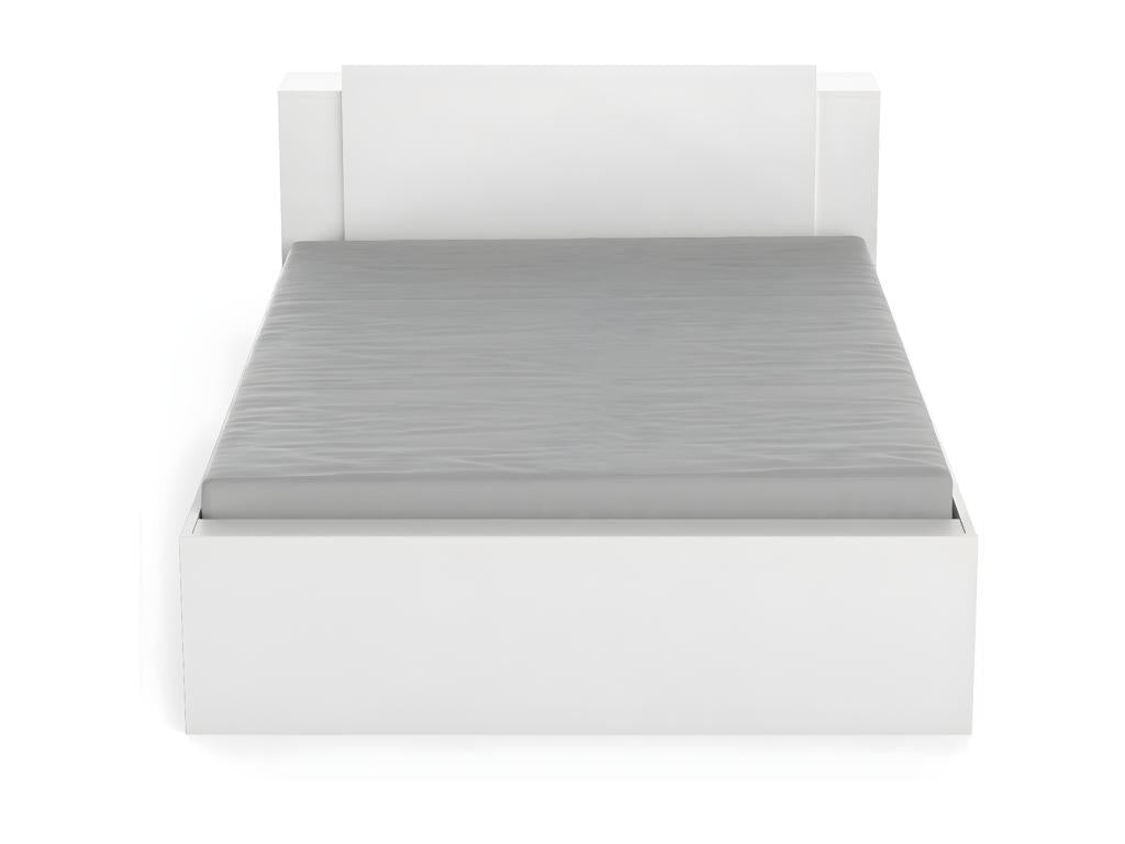 White Bed, 140 x 190 cm