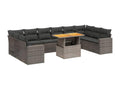 Gray Woven Resin Wicker Outdoor Furniture Set - dlz1766569354276