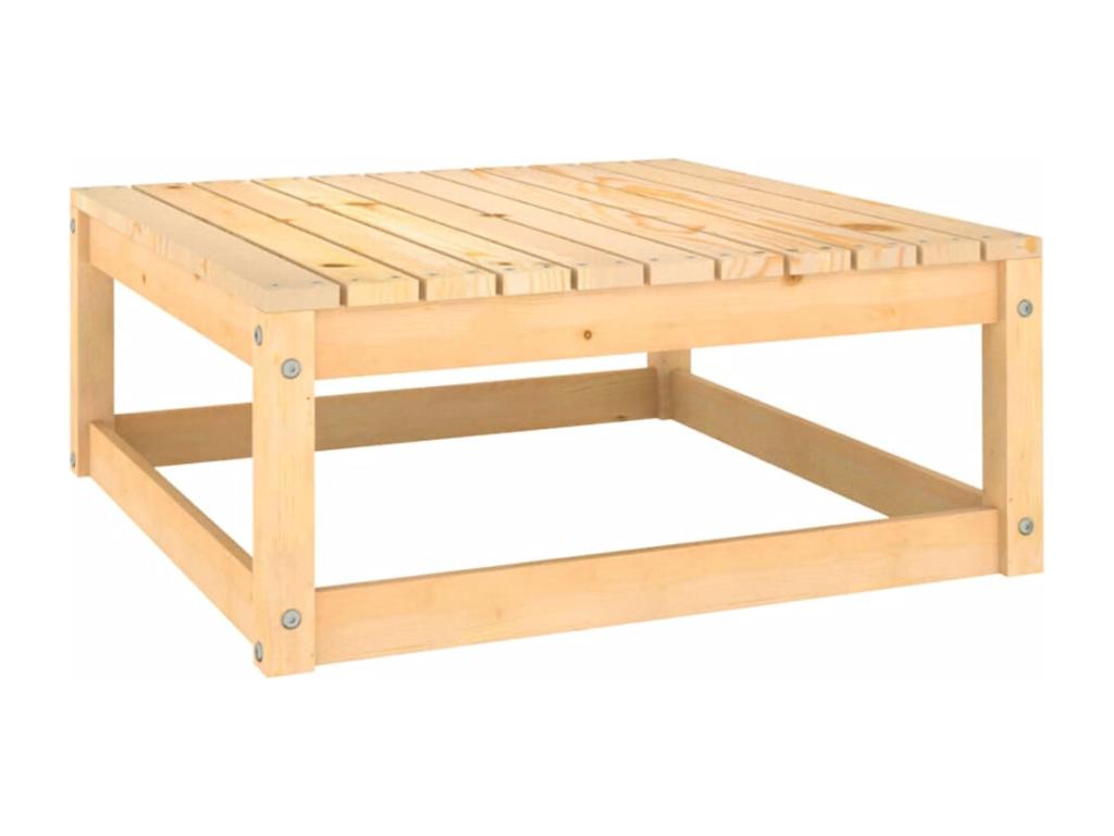 Gray Pine Wood Outdoor Furniture Set - dlz1766569038941